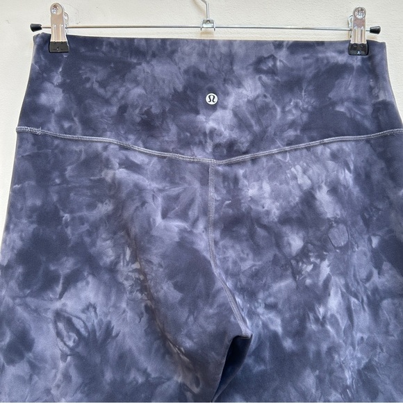 Lululemon Align High-Rise Pant 25" Leggings in Diamond Dye Pitch Grey, Size 14 - Picture 11 of 14